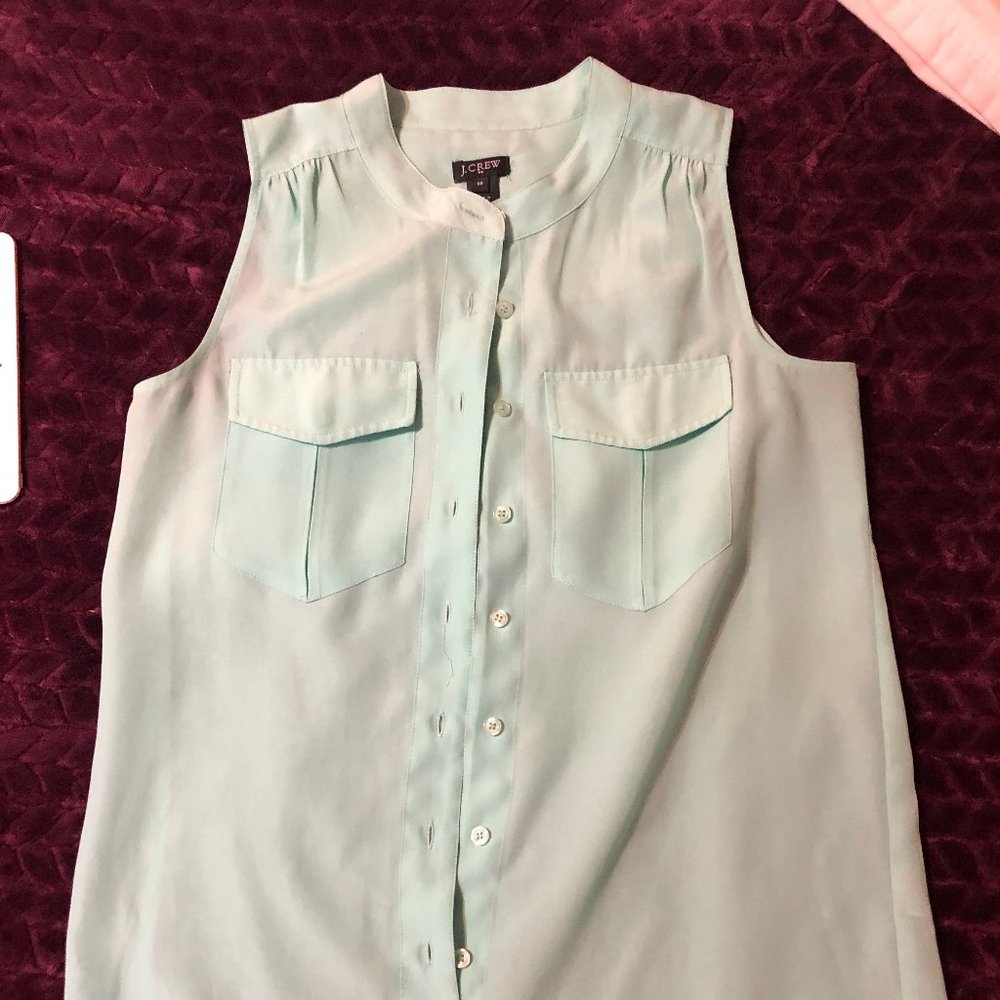 professional button down tank top